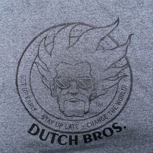 Mens Dutch bros long sleeved shirt
